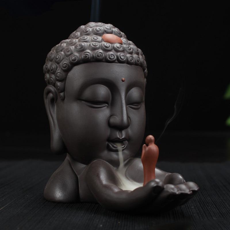 Buddha Backflow Incense Burners